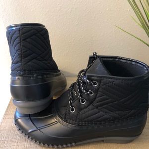 Maurices Black Duck Boot